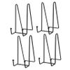GRIRIW 4 Pack Iron Easel Stand for Picture Frames, Black view 1