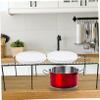GRIRIW 1set Kitchen Spice Rack Expandable Seasoning Shelf Organizer Cabinet Organizer Tabletop Spice Shelf view 4