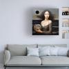 Trademark Fine Art Canvas Wall Art - Sasha 'Stealing the Moon' Wall Art for Living Room, Bedroom, or Office Dcor view 4