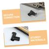 ULTECHNOVO Cloth Drying Rack Joints Wardrobe Clothes Pole Joints Clothing Rack Connector Kit Connector for view 3