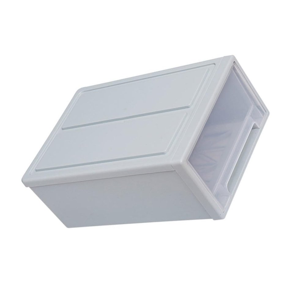 FUNNETOYU Shoe Door Organizer Drawer Organizer Bins Plastics Box Edge Home Storage Cabinet