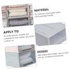 FUNNETOYU Shoe Door Organizer Drawer Organizer Bins Plastics Box Edge Home Storage Cabinet view 3