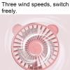 BMXCY Tabletop Handheld Portable Fan Rechargeable Portable Fan Adjustable Wind Speed Portable Fan Multi-Purpose Portable Fan view 4