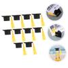 OFFSCH 10pcs Mini Graduation Cap Bottle Toppers Tassels Fun Wine Bottle Decorations for Graduation Parties Charming and Eye-catching Caps for Celebrations view 4