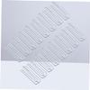 8Pcs Stainless Steel Curtain Hooks, Four Fork Design for Drapery view 2