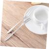 BRIGHTFUFU Stainless Steel Fruit Forks 5 Pack for Cocktail Dessert Cake and Salad Serving view 4
