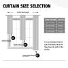 Anytime 100% Blackout Curtain 2 Panels Set,Thermal Insulated Window Drapes for Bedroom,Full Shading Panels (Orange,70W x 63L) view 2