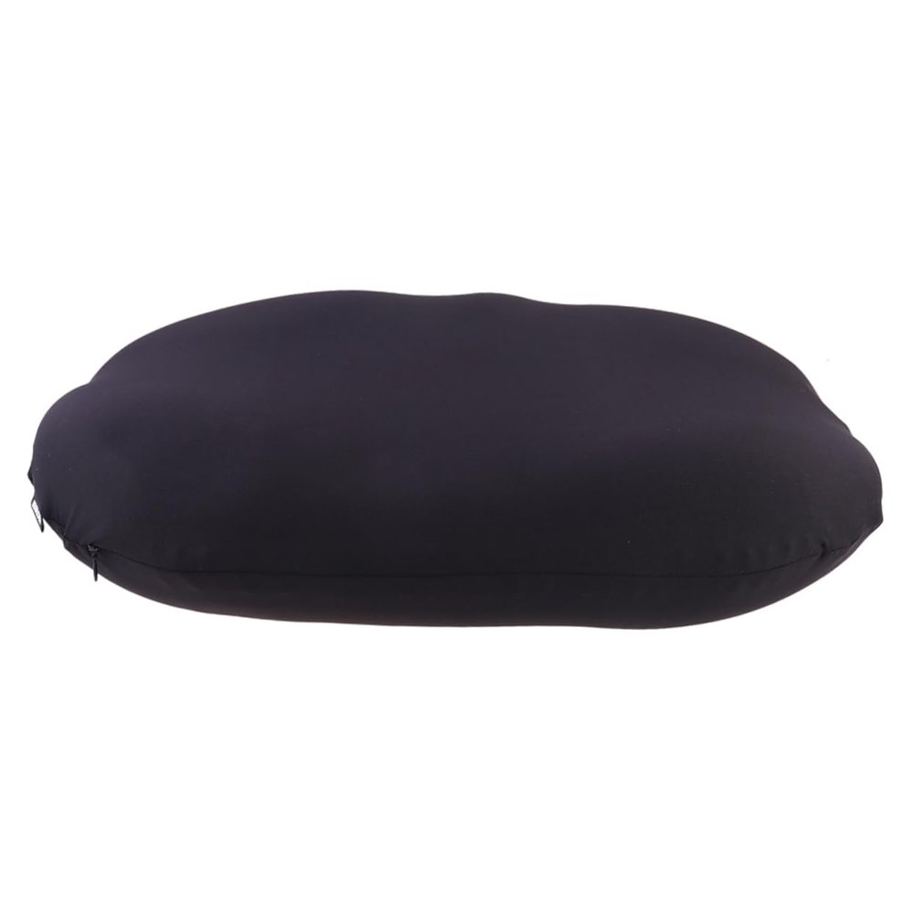Alipis Black Lumbar Pillow Bolster Pillow Throw for Couch Bed Comfortable Rest