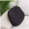 Alipis Black Lumbar Pillow Bolster Pillow Throw for Couch Bed Comfortable Rest view 2