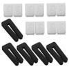 POPETPOP 20sets Ceiling Fan Balance Weights Kit Blades Balancing Accessories Clips for Noise Reduction and Stability Ceiling Fans view 2