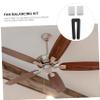 POPETPOP 20sets Ceiling Fan Balance Weights Kit Blades Balancing Accessories Clips for Noise Reduction and Stability Ceiling Fans view 4
