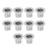 Stainless Steel Closet Rod Tube Bracket Holder, Thick Flange for Bed Wardrobe Cupboard, Closet Rod Socket, Simple Installation Method, Exquisite Workmanship (19 high leg flange) (25 high leg flange) view 1
