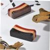 ABOOFAN 3sets Wooden Chopstick Stand Pillow Shape Chopsticks Spoons Forks Holder Solid Wood Tableware Rest Rack for Home 5pcs*3 view 2