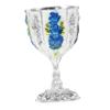 FUNOMOCYA Vintage Iron Wine Cup for Home Use, Silver Anti-drop Design view 1
