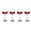 WANGYANN Hand Blown Lead-Free Crystal Red Wine Glasses Long Stem, Perfect for Wedding or Special Occasions(Set of 4) view 1