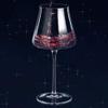 WANGYANN Hand Blown Lead-Free Crystal Red Wine Glasses Long Stem, Perfect for Wedding or Special Occasions(Set of 4) view 3