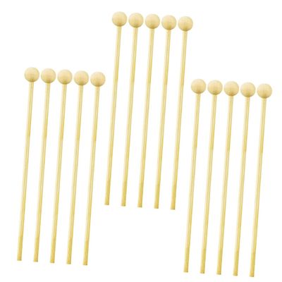 FONDOTIN 50pcs Wooden Candy Sticks for Lollipops Treat Bars and Party Favors Versatile Candy Picks for Homemade Sweets and Creative Projects