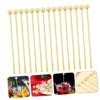 FONDOTIN 50pcs Wooden Candy Sticks for Lollipops Treat Bars and Party Favors Versatile Candy Picks for Homemade Sweets and Creative Projects view 4