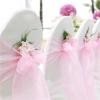 DJJSDMY Wedding Chair Sashes 10/50/100Pcs Chair Sashes Knot Bands Chair Bows for for Wedding Party Banquet Event Country Wedding Chair Decoration(Burgundy,100pcs) view 2