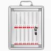 Cell Phone Locker Portable 6/12/24/36/48/60 Slots Aluminum Alloy Cell Phone Storage Box Wall-Mounted Employee Mobile Phone Storage Locker(12) view 1