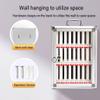 Cell Phone Locker Portable 6/12/24/36/48/60 Slots Aluminum Alloy Cell Phone Storage Box Wall-Mounted Employee Mobile Phone Storage Locker(12) view 3