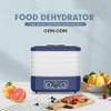 5 Tray Food Dehydrator, Electric Fruit and Meat Dryer, Food Dehydrator, 35 75 Adjustable, 48 Hours Timer, Suitable for Beef, Fruit (White) view 2
