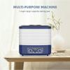 5 Tray Food Dehydrator, Electric Fruit and Meat Dryer, Food Dehydrator, 35 75 Adjustable, 48 Hours Timer, Suitable for Beef, Fruit (White) view 3