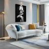 Wewejia - Canvas Painting Wall Art Poster Prints Black Sexy Woman Wall Art Pictures For Bedroom Bar Modern Decoration Ready to Hang 24x32 Inch view 2