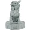 ABOOFAN Stone Unicorn Animal Ornament Garden Decor Small Figurine Small Statue Garden Landscape Decor Garden Statue Garden Sculptures Landscape Decoration Green Sandstone view 1