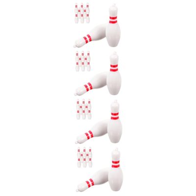 BESPORTBLE 50pcs Bowling Pin Keychain Creative Sports-themed Key Hanging Decor Unique Bowling Souvenirs for Bags and Backpacks Accessories for Enthusiasts