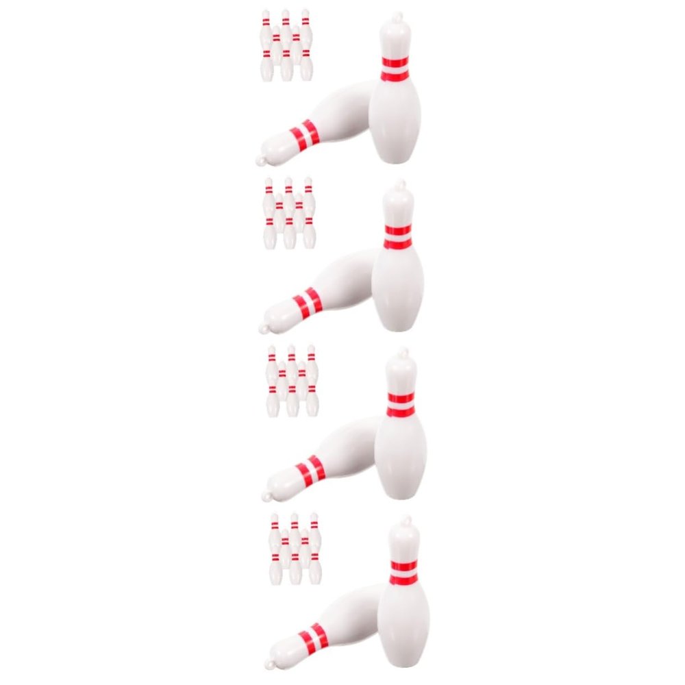 BESPORTBLE 50pcs Bowling Pin Keychain Creative Sports-themed Key Hanging Decor Unique Bowling Souvenirs for Bags and Backpacks Accessories for Enthusiasts