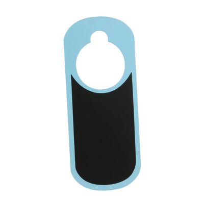 PRETYZOOM Blackboard Door Hanger Fits Door Knob Sign for Home Decor Craft Napping