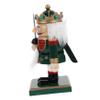 Garneck Wooden Nutcracker Figure Xmas Holiday Desktop Decoration, Black view 1