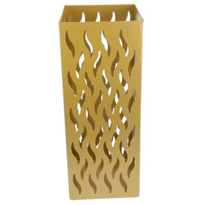 SOLUSTRE Metal Umbrella Stand Organizer Elegant for Entryway Lobby Generous Storage Space Ironwork Craftsmanship Non- Base for Stability