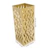 SOLUSTRE Metal Umbrella Stand Organizer Elegant for Entryway Lobby Generous Storage Space Ironwork Craftsmanship Non- Base for Stability view 2