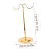 ABOOFAN Desktop Bag Display Stand Metal Rack for Purse Handbag Display Case Hooks view 2
