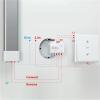 L6AS0F7 Dual R3 Dual Relay with Power Metering Mini Switch for Roller Shutter Electric Motor Curtain(DUALR3 Lite 8 pcs) view 2
