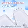 13.8" Extra Large Acrylic Number Charcuterie Board Box, Reusable Fillable Number Cake Candy Dish Display Serving Tray for Birthday Anniversary Party Decoration (7) view 3