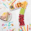13.8" Extra Large Acrylic Number Charcuterie Board Box, Reusable Fillable Number Cake Candy Dish Display Serving Tray for Birthday Anniversary Party Decoration (7) view 4