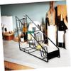 OKUMEYR Coffee Syrup Rack Multi-layer Syrup Organizer for Coffee Bar Dispenser Holder Stable Storage for Home and Kitchen view 4