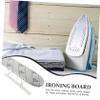 Mini Folding Sleeve Ironing Board for Home, Silver Compact Tabletop view 4