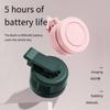 Mini Portable Bladeless Clip Fan - Adjustable & Quiet Waist Fan for Outdoor Activities, Travel, Hiking, Camping, Farm Work - Cherry Blossom Design (Small, Lightweight, USB-Powered) (Cherry Blossom) view 2