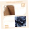 LIFKOME Portable Flower Girl Basket Handle Rustic Design for Weddings and Celebrations for Storing Flowers Petals and More view 4
