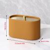 YNWDBY Toothpick Holder Household Cotton Swab Dental Floss Two-in-one Storage Box with Lid Tooth Pick Dispensers(1) view 2