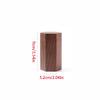 YNWDBY Toothpick Holder Black Walnut Magnetic Toothpick Box Simple Toothpick Holder Tooth Pick Dispensers view 2