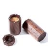 YNWDBY Toothpick Holder Black Walnut Magnetic Toothpick Box Simple Toothpick Holder Tooth Pick Dispensers view 4