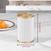 YNWDBY Toothpick Holder Toothpick Box Modern Push-Type Automatic Pop-up Household Toothpick Holder Portable Tooth Pick Dispensers(1) view 2