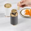 YNWDBY Toothpick Holder Toothpick Box Modern Push-Type Automatic Pop-up Household Toothpick Holder Portable Tooth Pick Dispensers(1) view 4