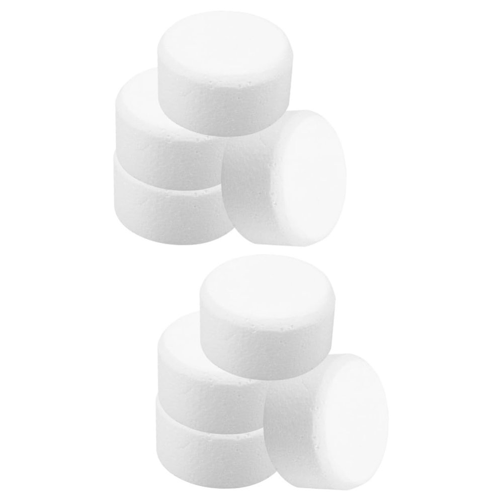 ARTIBETTER 4sets Round Cake Decorating Props Foam Cake Dummies for Beginners Baking Supplies DIY Models 4pcs*4