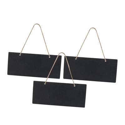 GRIRIW 1set Wooden Message Board Mini Chalkboard Sign Door Sign Engaged Vacant Flower Store Supply